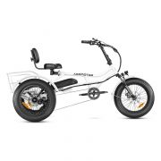 Addmotor Arisetan II M-360 semi-recumbent electric trike in pearl white