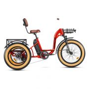 Addmotor Grandtan M-340 fat tire electric trike in red