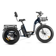 Addmotor Grandtan M-340 fat tire electric trike in starry blue