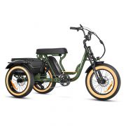 Addmotor Soletri II M-366X full-suspension electric trike in army green