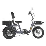 Meet One Breeze 2.0 folding electric trike in gray