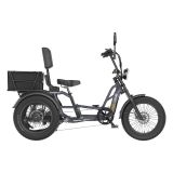Meet One Tour Lite 2.0 full-suspension electric trike in gray