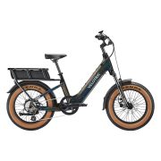 Velotric GoMad fat tire cargo ebike in Obsidian
